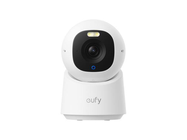 Eufy Indoor Cam E30 T8417121 Security Camera With Spotlight - White - 4K UHD (2160p) - 3840 x 2160 - 125 Degree Diagonal - IR (32.8 Feet), Color.