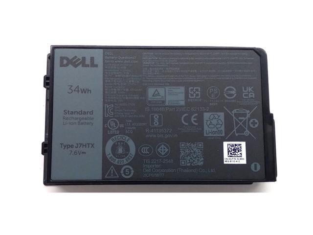 Dell 451-BCDH 2-cell Li-ion 34wh 7.6v Replacement Battery for Latitude 7212 Rugged Tablets