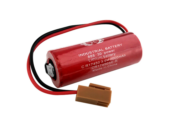 PLC Battery CR17450SE-R 3V For GE FANUC CNC A98L-0031-0012 A02B-0200-K102
