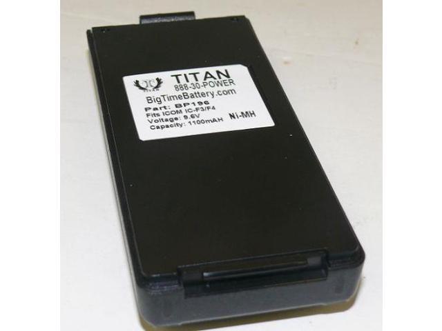 1100mAh BP-195 BP-196 Battery for ICOM IC-A4 IC-F3 IC-F4 IC-F4SW IC-T2E 3FX 40S