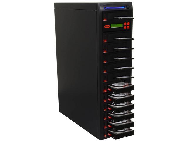 Systor 1 to 11 SATA 90MB/S HDD SSD Hard Drive Duplicator/Sanitizer - Copy & Erase 2.5 & 3.5 inch Hard Disk Drives & Solid State Drives.