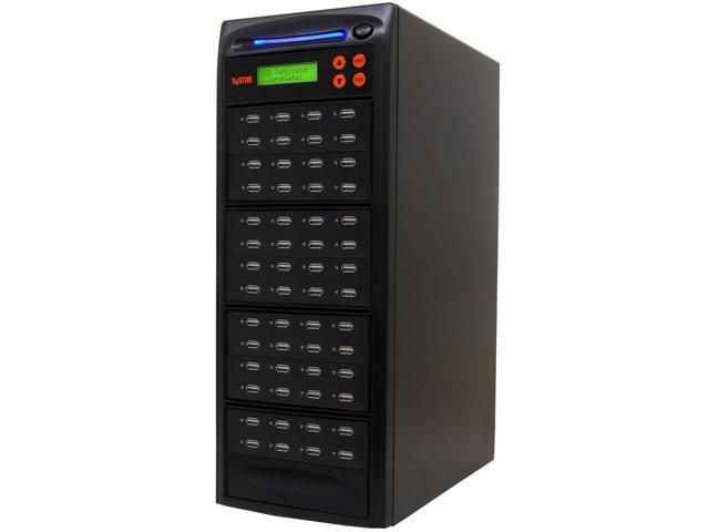 Systor 1 to 55 USB Duplicator & Sanitizer 2GB/Min - Standalone Multiple Flash Memory Copier & Storage Drive Eraser, Speeds Up to 33MB/Sec.