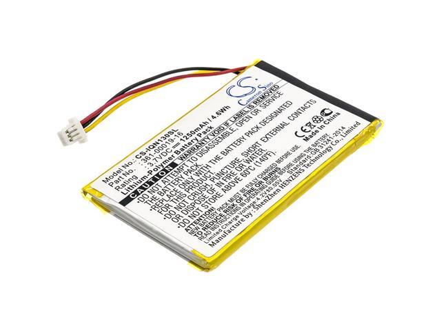 Battery for Garmin 361-00019-12 Nuvi 1300 1340T Pro 1350T 1370T 1375T 1390T 1490