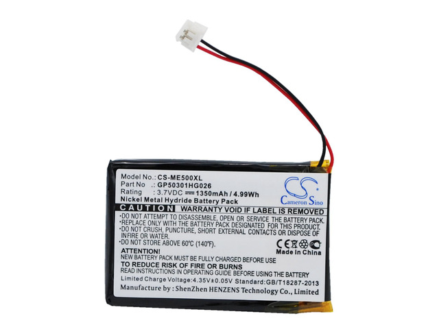 Battery for SkyGolf SG2-USB SKYCADDIE 2 GP50301HG026 Radio Shack 55026650 SG0003