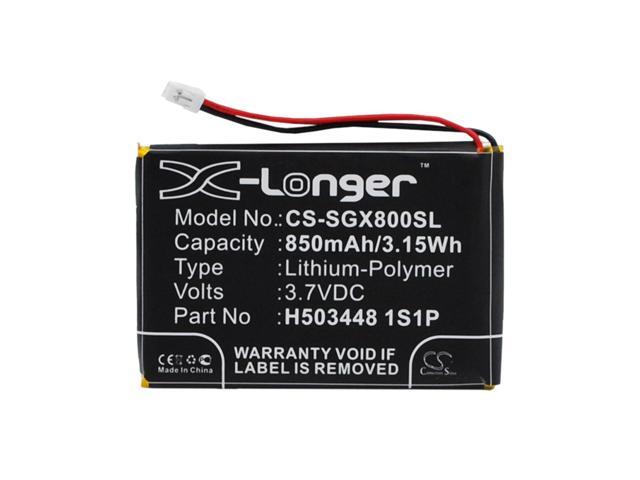 Battery for SkyGolf H503448 1S1P SkyCaddie Aire 2 II X8F GPS CS-SGX800SL 850mAh