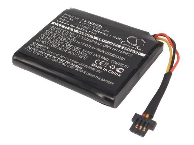 Battery for TomTom AHA11111003 VFA 4EN6.001.02 4EN62 Start 60 60EU 60M VIA 1605