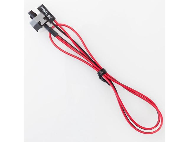 ATX Power Switch cable for Open mining case rig PC Motherboard On/Off/Reset 45cm
