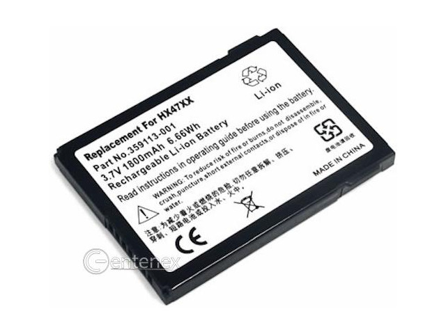 Battery for HP iPaq hx4700 hx4000 hx4800 hx4705 hx4715 359113-001 FA257A# AC3 359498-001 HP FA257A