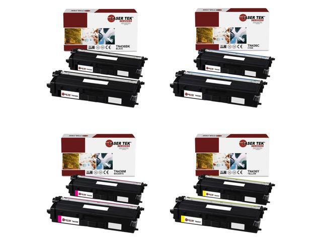 Laser Tek Services Compatible High Yield Toner Cartridge Replacement for Brother TN-436 Works with Brother HLL8260CDW L8360CDWT, MFCL8610CDW...