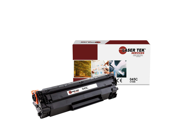 Laser Tek Services Compatible Toner Cartridge Replacement for Canon 045 1241C001 Works with Canon Color ImageClass MF634Cdw MF632Cdw, LBP612Cdw...