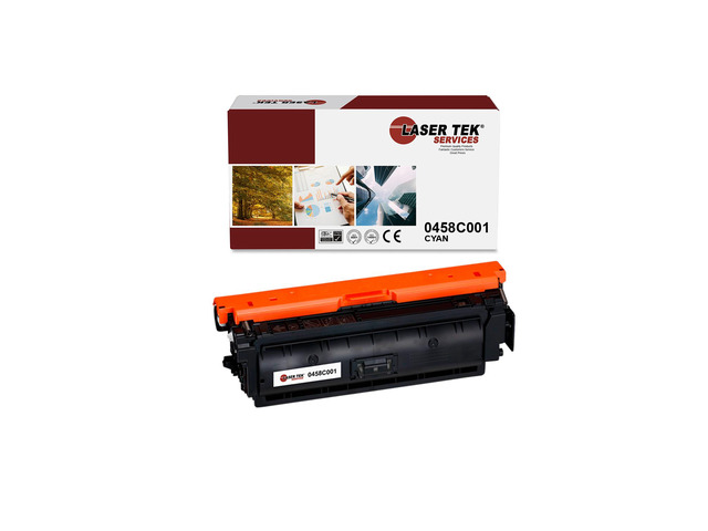Laser Tek Services Compatible Toner Cartridge Replacement for Canon 040 040C Works with Canon Color ImageClass LBP712Cdn, i-SENSYS LBP710Cx 712Cx...