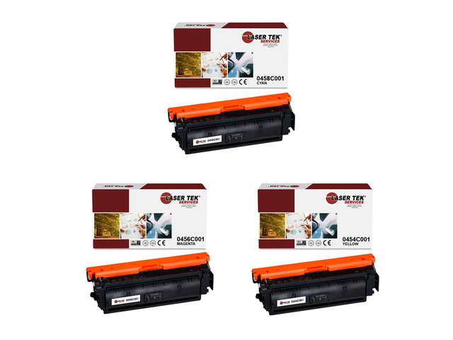 3Pk LTS 040 040C 040M 040Y Compatible for Canon ImageClass LBP712Cdn Toner