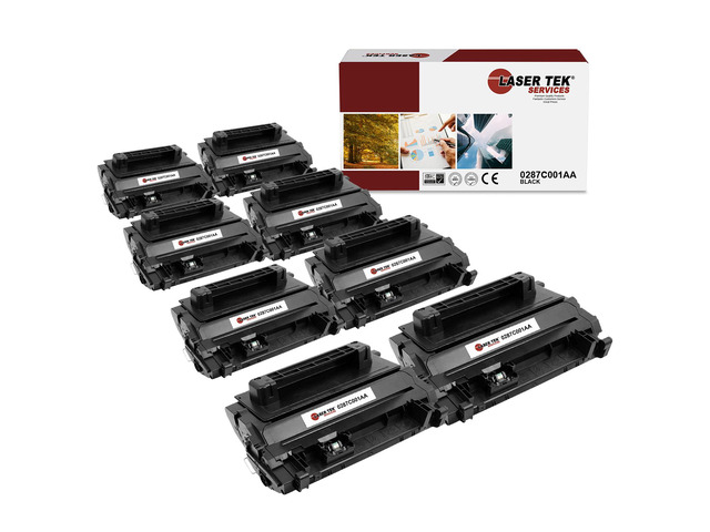 Laser Tek Services Compatible Toner Cartridge Replacement for Canon 039 0287C001 Works with Canon ImageClass LBP351dn, LBP352dn Printers (Black, 8...