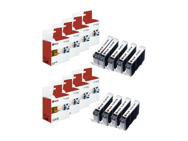 Laser Tek Services Compatible High Yield Ink Cartridge Replacement for CLI42 Works with Canon Pixma PRO-100 Printers (Black, Cyan, Magenta, Yellow,...