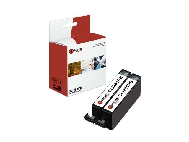 Laser Tek Services Compatible High Yield Ink Cartridge Replacement for Canon CLI-281 CLI281PB Works with Canon Pixma TR7520 TR8520 TS6120 Printers...