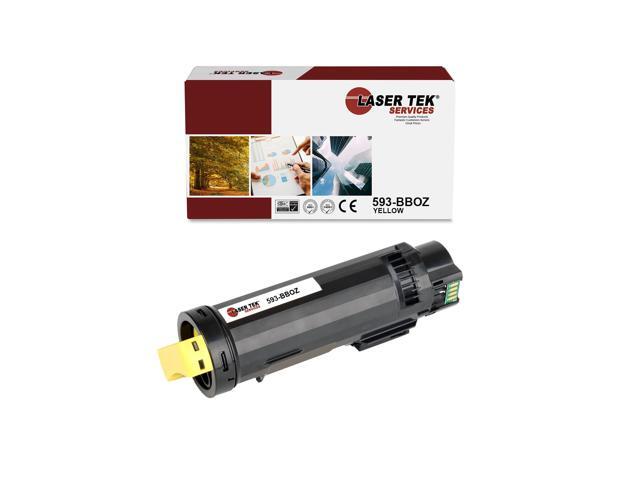 Laser Tek Services Compatible Toner Cartridge Replacement for Dell 825 593-BBOZ Works with Dell H625cdw H825cdw, S2825cdn Printers (Yellow, 1 Pack)...