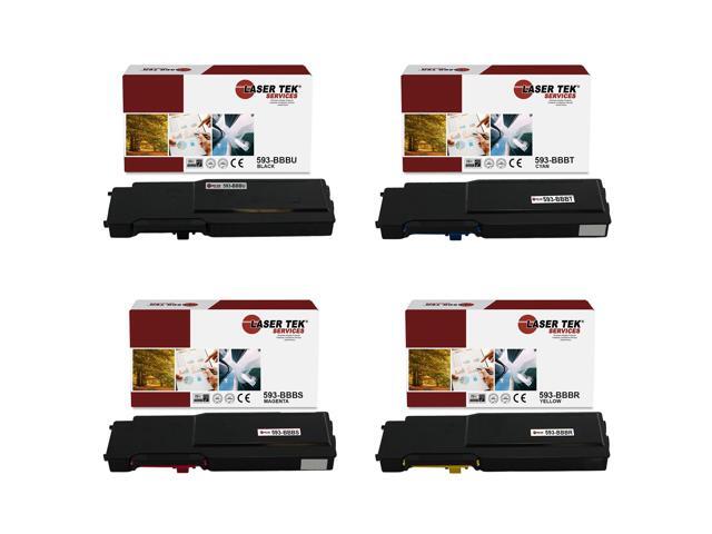 Laser Tek Services Compatible Toner Cartridge Replacement for Dell C2660 593-BBBU 593-BBBT 593-BBBS 593-BBB Works with Dell C2660dn C2665dnf...