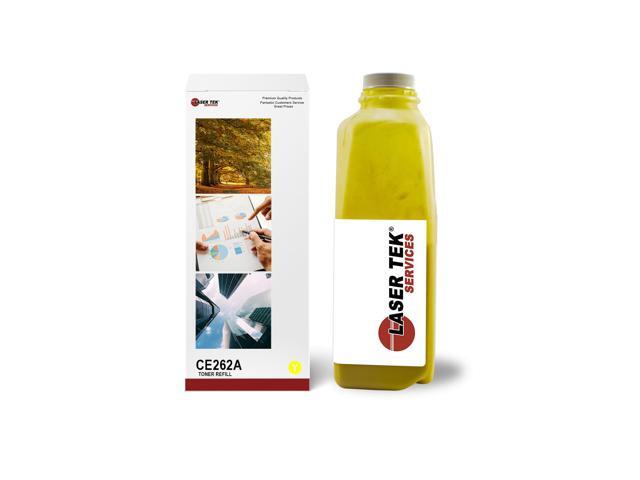 LTS 648A CE262A Yellow Toner Refill Kit Compatible for HP LJ CM4540 CM4540f