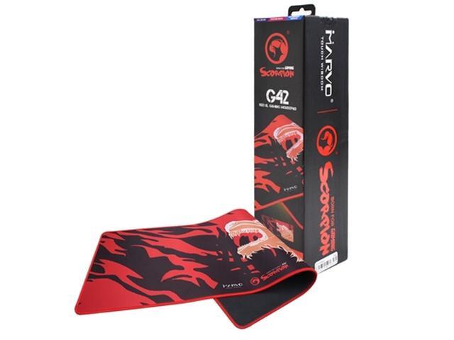 Marvo Scorpion Gaming Mouse Pad Size XL Red/Black Model G42