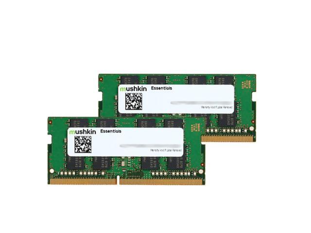 Mushkin 8GB (2 x4) Essentials DDR4 PC4-19200 2400MHz CL17 260-PIN Laptop Memory Model MES4S240HF4GX2