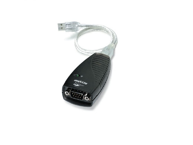 Keyspan USB High Speed Serial Adapter - USB to DB-9 RS-232 Port. For Mac, PC & Linux Model KEYUSA19HS