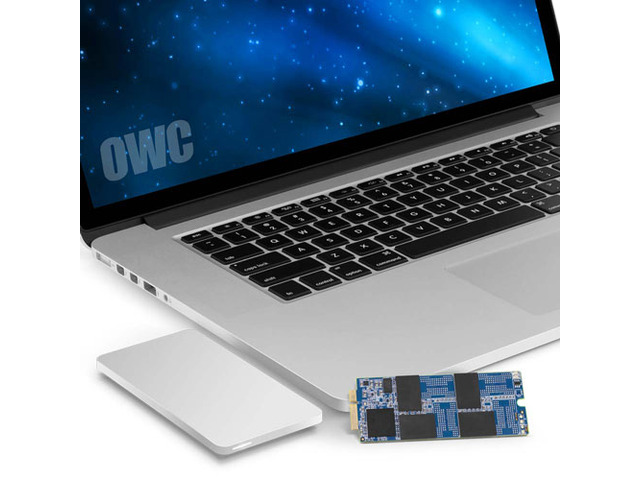 OWC 250GB Aura Pro 6Gb/s SSD and OWC Envoy Upgrade Kit For MacBook Pro With Retina Display 2012 - Early 2013. Model OWCS3DAP12K250