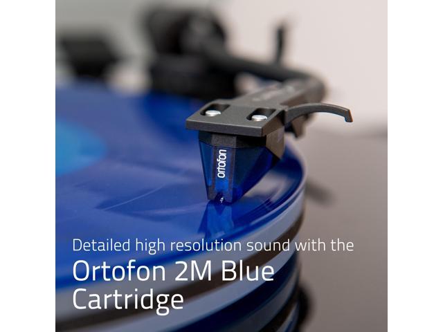 Fluance RT85 Reference High Fidelity Vinyl Turntable Record Player with Ortofon 2M Blue Cartridge, Acrylic Platter, Record Weight, 3 in 1 Stylus...