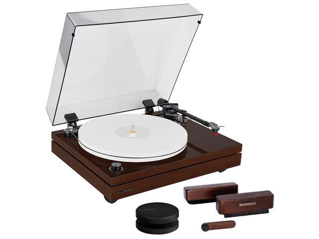 Fluance RT87 Reference High Fidelity Dual-Plinth Turntable (Natural Walnut), VB65 3-in-1 Vinyl Record & Stylus Cleaning Kit, RW03 HiFi Vinyl Record...