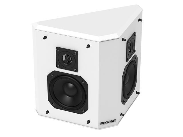 Fluance Elite High Definition 2-Way Bipolar Surround Speakers for Wide Dispersion Surround Sound in Home Theater Systems - White/Pair (SXBP2WH) - image 5