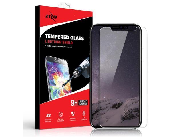 Zizo Glass Compatible with iPhone XR Tempered Glass Screen Protector Anti Scratch 9H Hardness Clear