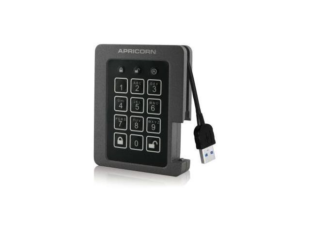 Apricorn Aegis Padlock ASSD-3PL256-240F 240 GB External Solid State Drive