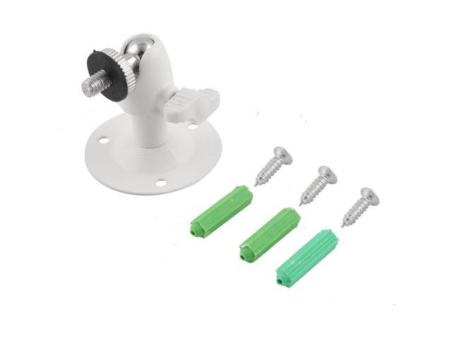 Wall Ceiling Metal CCTV Security Camera Cam Mount Stand Holder Bracket White