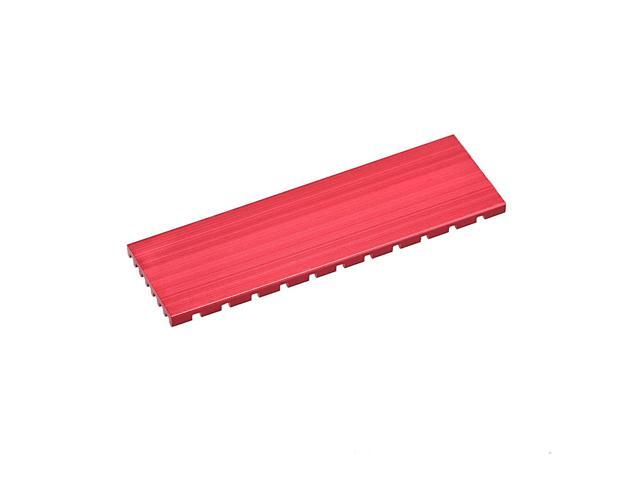 M.2 Aluminum Heatsink 70x22x3mm Red for 2280 SSD
