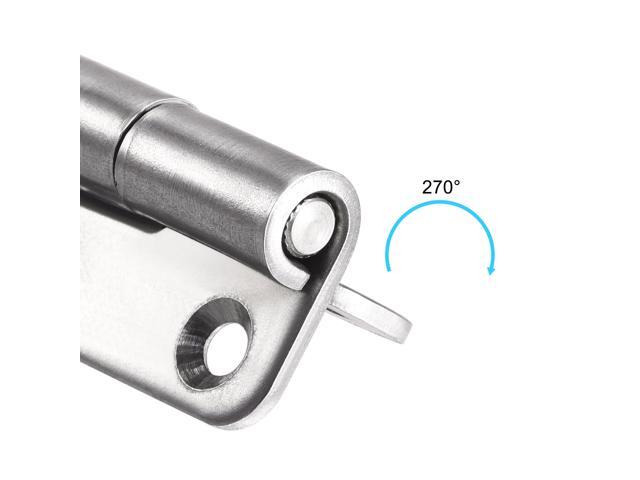 Lift Off Hinge, Left Handedness Mini Stainless Steel Hinge Detachable Slip Joint Small Flag Hinges 37mm Long 33mm Open Width