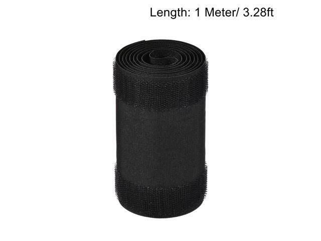 Cable Grip Strip Floor Cable Cover Protect Cords Cable Protector Cable Management 1 Meter Length 10mm Width Black