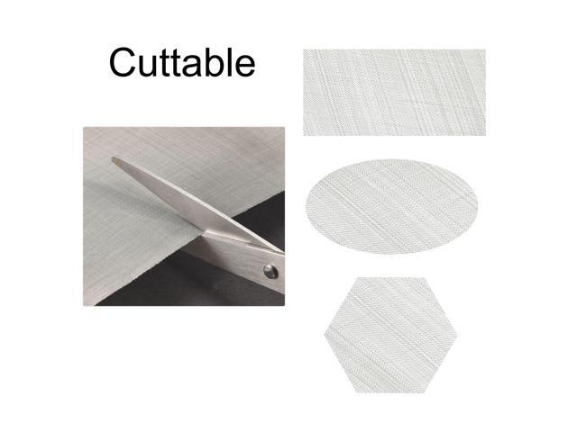 Woven Wire Mesh 24'x13' 610x335mm, 400 Mesh 316 Stainless Steel Filter Screen Sheet, for Computer Cooling Fan Air Ventilation Cabinet