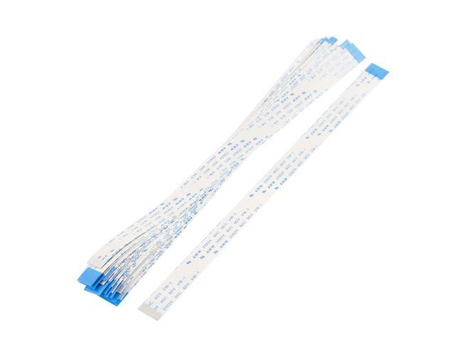 Unique Bargains 20Pcs 0.5mm Pitch 22 Pin AWM 20624 80C 60V VW-1 Flexible Flat Cable 200mm