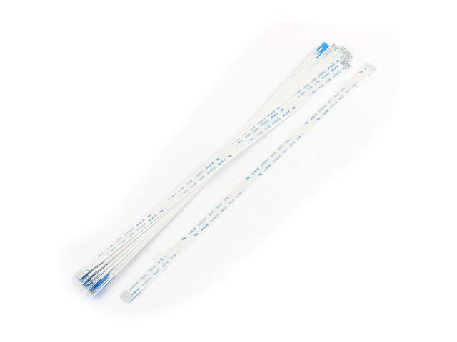 Unique Bargains 20Pcs 1.0mm Pitch 6 Pin AWM 20624 80C 60V VW-1 Flexible Flat Cable FFC 200mm