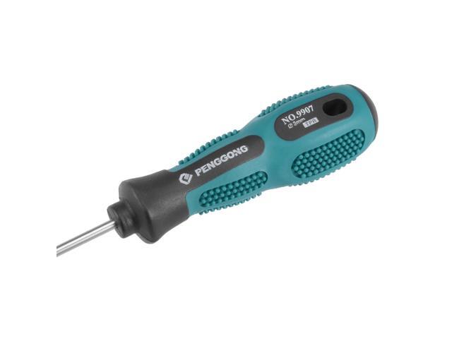 #0 Phillips Screwdriver 3 Inch Round Shaft Non Slip Comfortable Handle