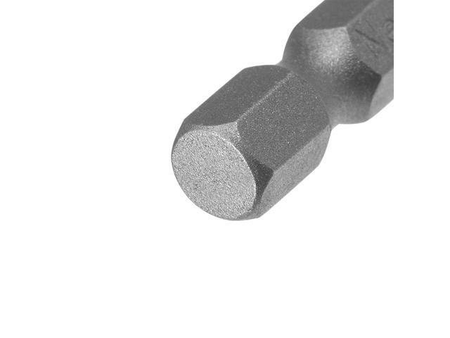 5pcs 150mm 1/4' Hex Shank SL5 Magnetic Slotted Head Screwdriver Bits S2