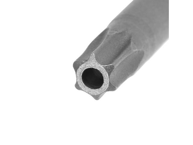 10pcs 50mm 1/4' Hex Shank T27 Magnetic Torx Head Security Driver Bits S2