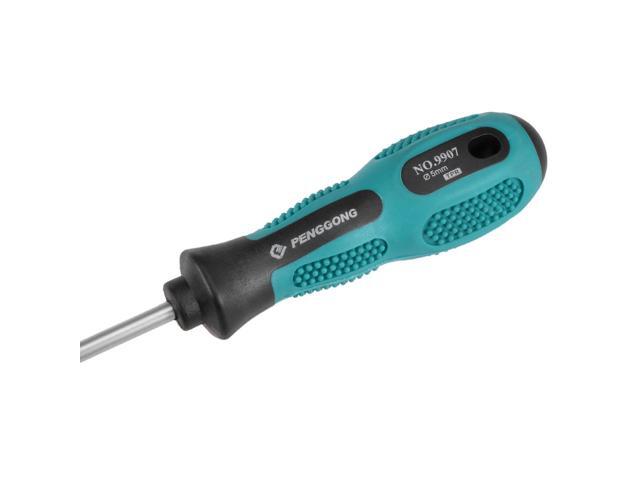 #1 Phillips Screwdriver 4 Inch Round Shaft Non Slip Comfortable Handle