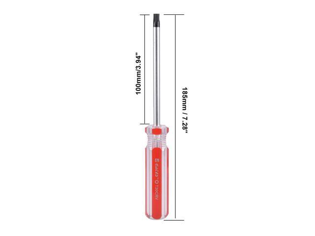 1/4-Inch Hex Shank Magnetic Phillips Cross Screwdriver Bit, 25mm Length PH2 Titanium Plating S2 Non-Slip Screwdriver Bits 5pcs