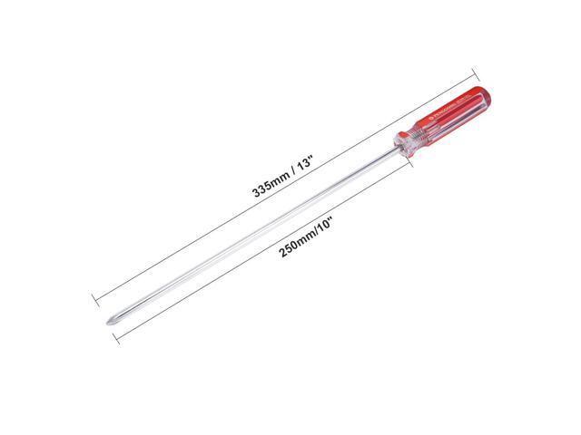 Magnetic #2 Phillips Screwdriver with 10 Inch Chrome Vanadium Steel Shaft