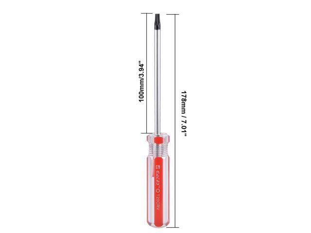 Magnetic T20 Torx Screwdriver with 4 Inch Cr-V Steel Shaft
