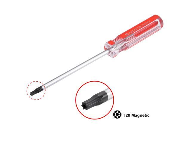 Magnetic T20 Torx Screwdriver with 4 Inch Cr-V Steel Shaft