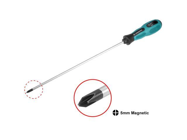#1 Phillips Screwdriver 10 Inch Round Shaft Non Slip Comfortable Handle