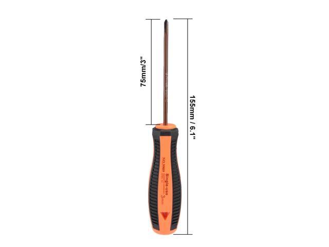 #0(PH0) Phillips Screwdriver 3 Inch Round Shaft Magnetic