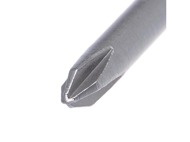 10 Pcs 5mm Shank 60mm Length 3.5mm Phillips PH1 Magnetic S2 Screwdriver Bits