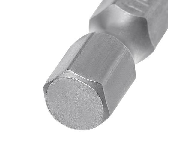 5 Pcs 1/4' Hex Shank T5 Magnetic Security Torx Screwdriver Bits 50mm Length